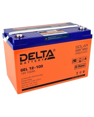 Delta GEL 12-100. Аккумулятор герметичный свинцово-кислотный. Delta в Йошкар-Оле