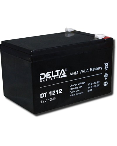 Delta DT 1212. Аккумулятор герметичный свинцово-кислотный. Delta в Йошкар-Оле