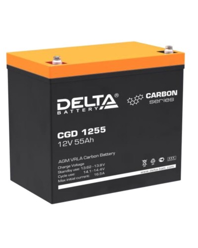 Delta CGD 1255. Аккумулятор герметичный свинцово-кислотный. Delta в Йошкар-Оле