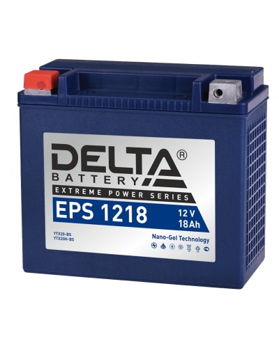 Delta EPS 1218. Аккумулятор герметичный свинцово-кислотный стартерный. Delta в Йошкар-Оле
