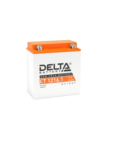Delta CT 1216.1. Аккумулятор герметичный свинцово-кислотный стартерный. Delta в Йошкар-Оле