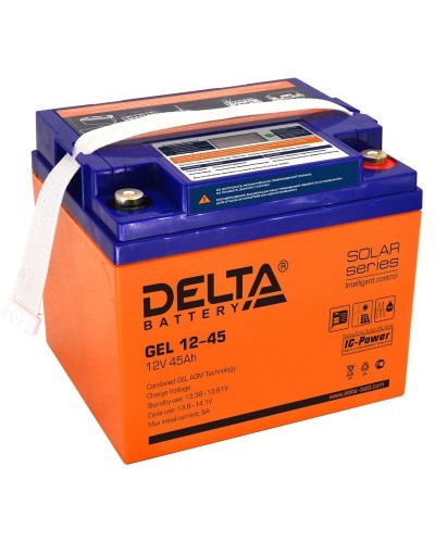 Delta GEL 12-45. Аккумулятор герметичный свинцово-кислотный. Delta в Йошкар-Оле