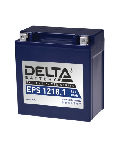 Delta EPS 1218.1. Аккумулятор герметичный свинцово-кислотный стартерный. Delta в Йошкар-Оле