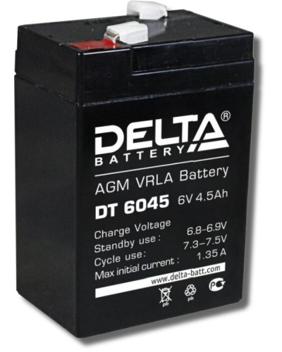 Delta DT 6045. Аккумулятор герметичный свинцово-кислотный. Delta в Йошкар-Оле