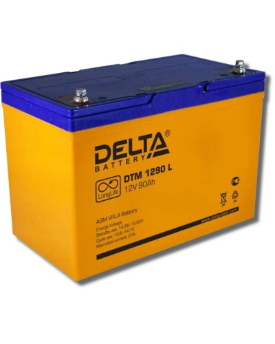Delta DTM 1290 L. Аккумулятор герметичный свинцово-кислотный. Delta в Йошкар-Оле