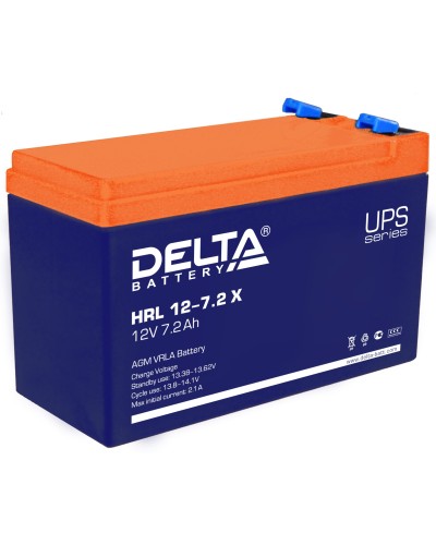 Delta HRL 12-7.2 X. Аккумулятор герметичный свинцово-кислотный. Delta в Йошкар-Оле