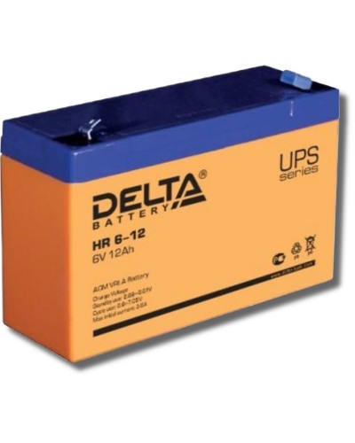 Delta HR 6-12. Аккумулятор герметичный свинцово-кислотный. Delta в Йошкар-Оле