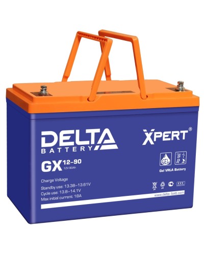Delta GX 12-90. Аккумулятор герметичный свинцово-кислотный. Delta в Йошкар-Оле