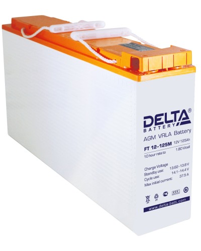 Delta FT 12-125 M. Аккумулятор герметичный свинцово-кислотный. Delta в Йошкар-Оле