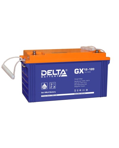 Delta GX 12-120. Аккумулятор герметичный свинцово-кислотный. Delta в Йошкар-Оле