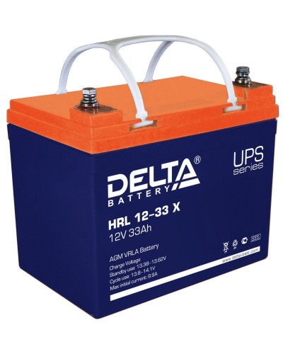 Delta HRL 12-33 X. Аккумулятор герметичный свинцово-кислотный. Delta в Йошкар-Оле