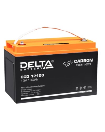 Delta CGD 12100. Аккумулятор герметичный свинцово-кислотный. Delta в Йошкар-Оле