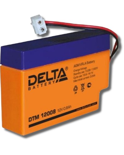 Delta DTM 12008. Аккумулятор герметичный свинцово-кислотный. Delta в Йошкар-Оле