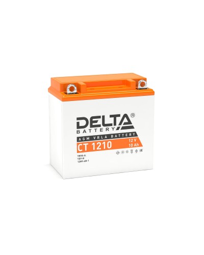 Delta CT 1210. Аккумулятор герметичный свинцово-кислотный стартерный. Delta в Йошкар-Оле