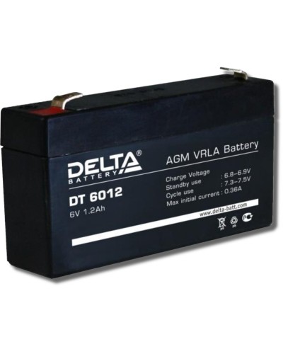 Delta DT 6012. Аккумулятор герметичный свинцово-кислотный. Delta в Йошкар-Оле