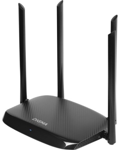 DWR-AC1202 AC1200 10/100/1000BASE-TX черный. Роутер беспроводной. Digma в Йошкар-Оле