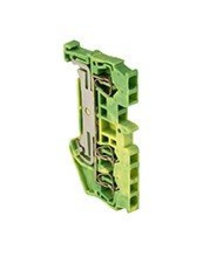JXB-ST-2.5 3-проводная, земля, желто-зеленная (plc-jxb-st-2.5-3-pen). Колодка клеммная пружинная. EKF в Йошкар-Оле