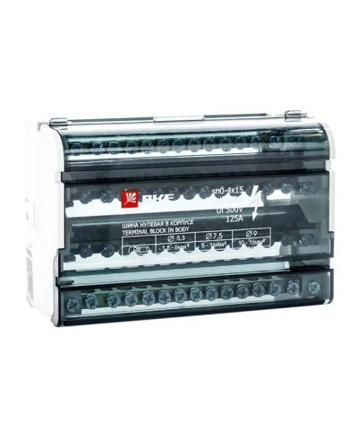Шина нулевая в корпусе 4х15 (sn0-4х15). Шина нулевая в корпусе. EKF в Йошкар-Оле