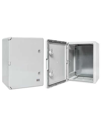 Бокс пластиковый с монтажной платой 400х300х220 IP65 PROxima (PB65MP004). Бокс пластиковый антивандальный. EKF в Йошкар-Оле