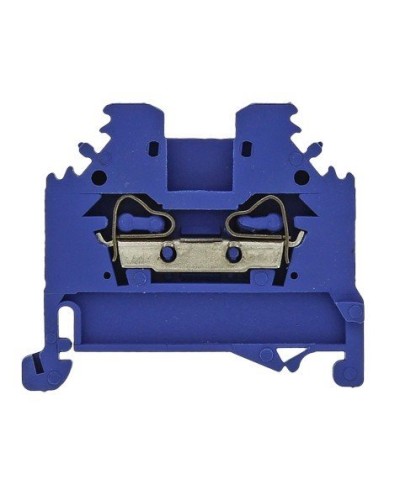 JXB-S-2.5 2-проводная, синяя (plc-jxb-s-2.5b). Колодка клеммная пружинная. EKF в Йошкар-Оле