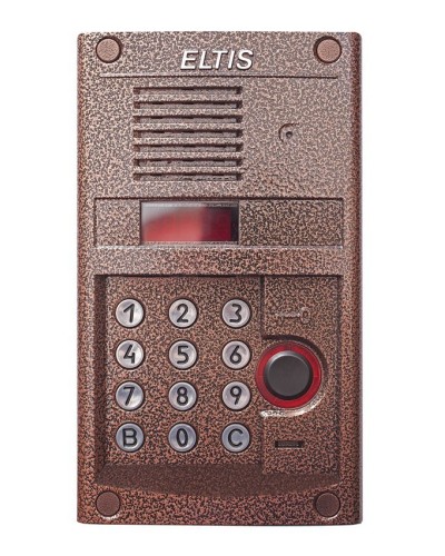 DP303-RDC24 (медь). Блок вызова домофона. ELTIS в Йошкар-Оле