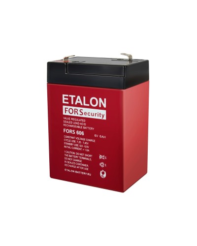ETALON FORS 606. Аккумулятор герметичный свинцово-кислотный. ETALON в Йошкар-Оле