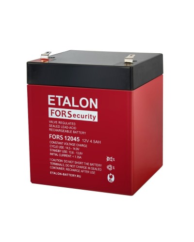 ETALON FORS 12045. Аккумулятор герметичный свинцово-кислотный. ETALON в Йошкар-Оле