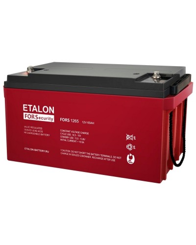 ETALON FORS 1265. Аккумулятор герметичный свинцово-кислотный. ETALON в Йошкар-Оле