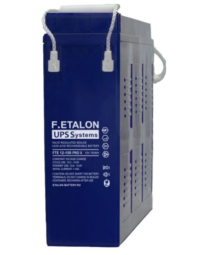 F.ETALON FTE 12-150 PRO X. Аккумулятор герметичный свинцово-кислотный. ETALON в Йошкар-Оле