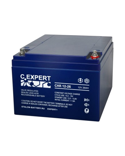C.EXPERT CHR 12-26. Аккумулятор герметичный свинцово-кислотный. EXPERT в Йошкар-Оле