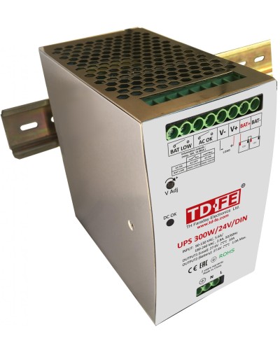 UPS 300W/24V/DIN. Источник вторичного электропитания резервированный. FARADAY в Йошкар-Оле
