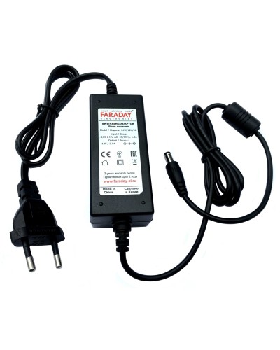 24W/12V/2A. Импульсный блок питания в пластиковом корпусе. FARADAY в Йошкар-Оле