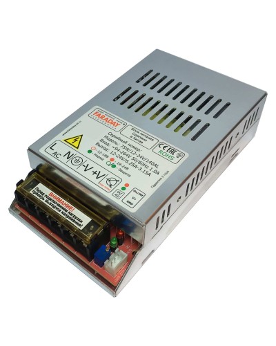 75W/12-24V/140AL. Импульсный блок питания. FARADAY в Йошкар-Оле