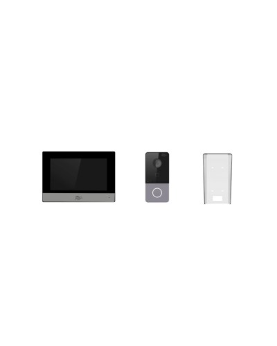 FX-IVD70WP-KIT (ЧЕРНЫЙ). Комплект IP-видеодомофона. Fox в Йошкар-Оле