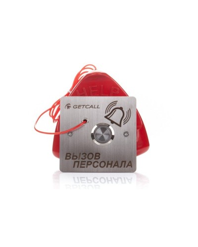GC-0423B1. Проводная влагозащищенная кнопка вызова со шнуром. GETCALL в Йошкар-Оле