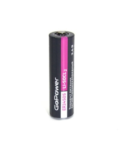ER14505 GoPower. Литий-тионилхлоридный элемент питания. GoPower в Йошкар-Оле