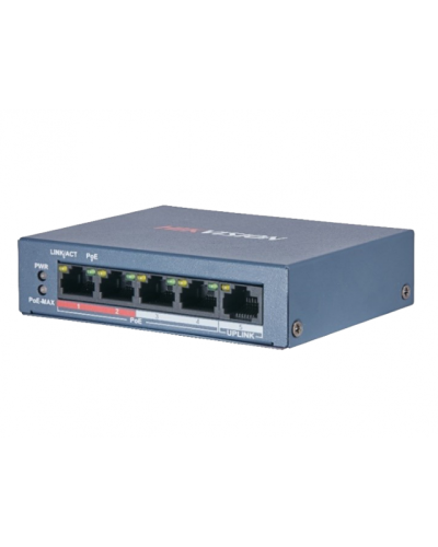 DS-3E0105P-E/M(B). Коммутатор с питанием POE. Hikvision в Йошкар-Оле