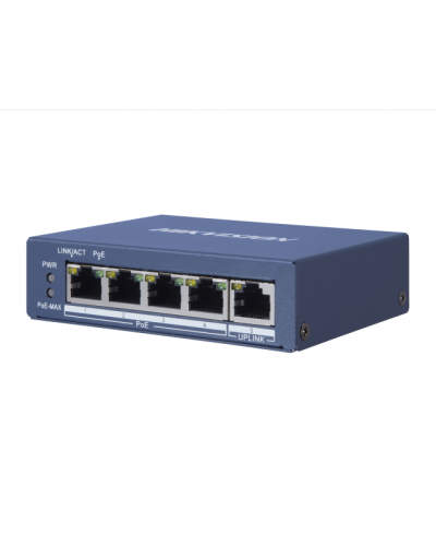 DS-3E0505P-E/M. Коммутатор с питанием POE. Hikvision в Йошкар-Оле
