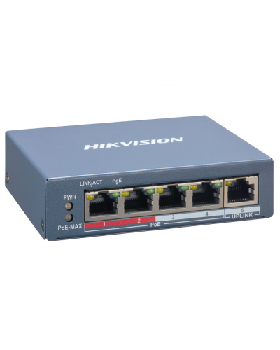 DS-3E1105P-EI. Коммутатор с POE. Hikvision в Йошкар-Оле