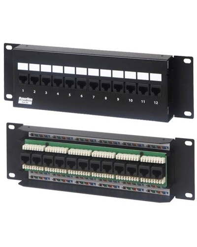 PPW-12-8P8C-C5e. Патч-панель. Hyperline в Йошкар-Оле