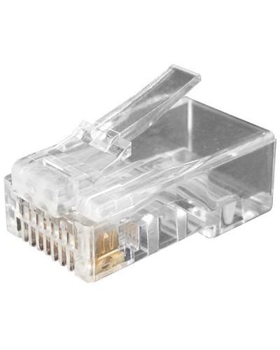 PLUG-8P8C-U-C6-100 (100 шт). Разъем RJ-45. Hyperline в Йошкар-Оле