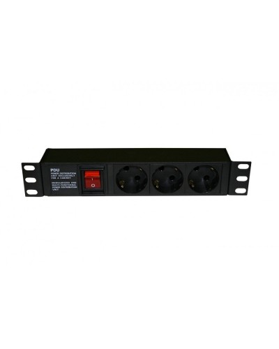 SHE10-3SH-S-IEC. Блок розеток 10. Hyperline в Йошкар-Оле