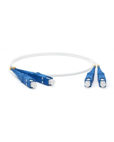 FC-D2-9A1-SC/UR-SC/UR-H-1M-LSZH-WH. Патч-корд волоконно-оптический SC-SC. Hyperline в Йошкар-Оле