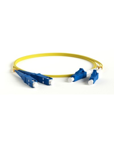 FC-D2-9A1-LC/UR-SC/UR-H-1M-LSZH-WH. Патч-корд волоконно-оптический LC-SC. Hyperline в Йошкар-Оле