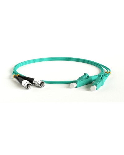 FC-D2-503-FC/PR-LC/PR-H-1M-LSZH-AQ. Патч-корд волоконно-оптический многомодовый. Hyperline в Йошкар-Оле