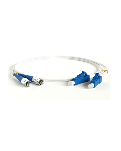 FC-D2-9A1-FC/UR-LC/UR-H-1M-LSZH-WH. Патч-корд волоконно-оптический FC-LC. Hyperline в Йошкар-Оле