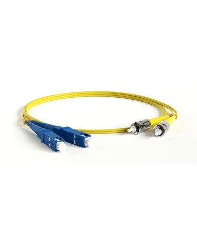 FC-D2-9A1-SC/UR-ST/UR-H-1M-LSZH-WH. Патч-корд волоконно-оптический ST-SC. Hyperline в Йошкар-Оле