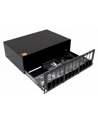 FO-19R-3U-12xSLT-W140H42-96UN-BK. Кросс оптический 19. Hyperline в Йошкар-Оле