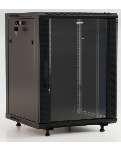 TWB-FC-1545-GP-RAL9004. Шкаф телекоммуникационный 19 настенный 15U. Hyperline в Йошкар-Оле