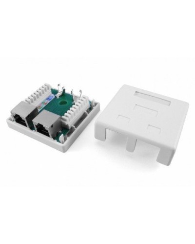 SB1-2-8P8C-C5e-SH-WH. Розетка RJ-45. Hyperline в Йошкар-Оле